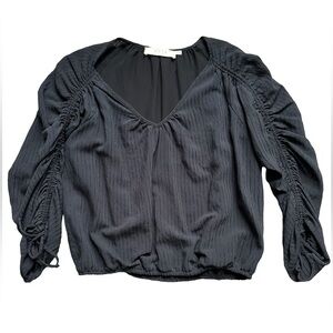 ASTR The Label Blouse Black Size Medium